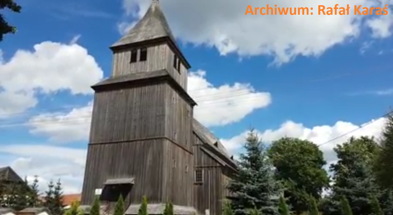 drewniany kościół Ostrykół